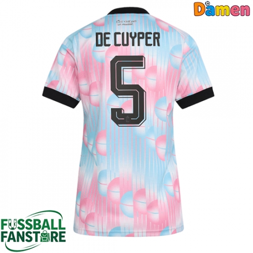 Belgien Maxim De Cuyper #5 Replik Auswärtstrikot Damen WM 2026 Kurzarm